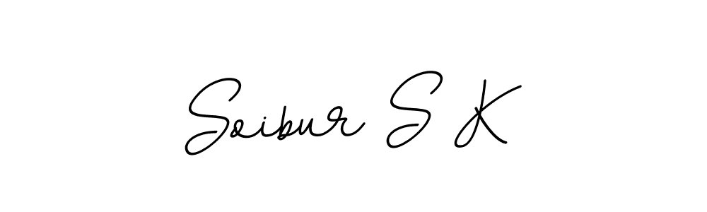 Also we have Soibur S K name is the best signature style. Create professional handwritten signature collection using BallpointsItalic-DORy9 autograph style. Soibur S K signature style 11 images and pictures png