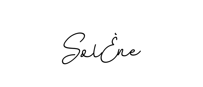 BallpointsItalic-DORy9 is a professional signature style that is perfect for those who want to add a touch of class to their signature. It is also a great choice for those who want to make their signature more unique. Get SolÈne name to fancy signature for free. SolÈne signature style 11 images and pictures png