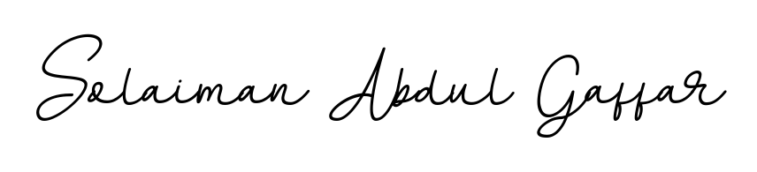 Style your name Solaiman Abdul Gaffar with confidence using BallpointsItalic-DORy9 signature design. Simple, elegant, and ready for immediate document use. Solaiman Abdul Gaffar signature style 11 images and pictures png