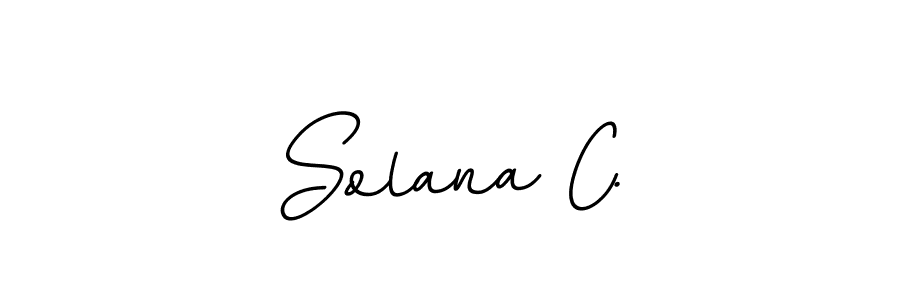 BallpointsItalic-DORy9 is a professional signature style that is perfect for those who want to add a touch of class to their signature. It is also a great choice for those who want to make their signature more unique. Get Solana C. name to fancy signature for free. Solana C. signature style 11 images and pictures png