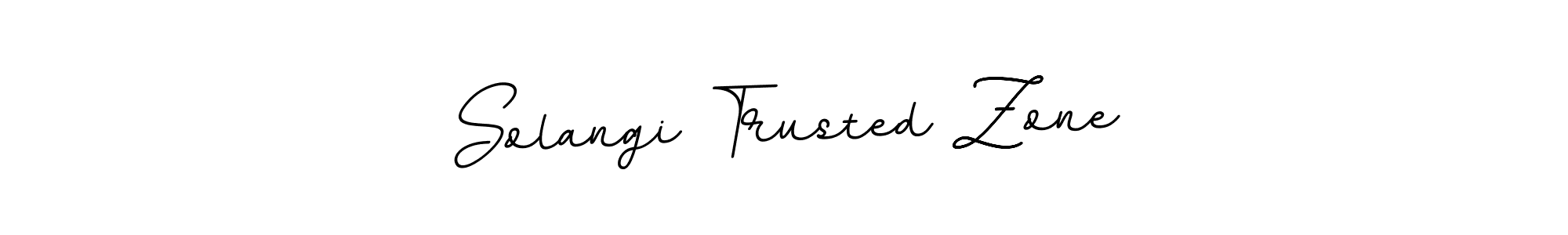 Also we have Solangi Trusted Zone name is the best signature style. Create professional handwritten signature collection using BallpointsItalic-DORy9 autograph style. Solangi Trusted Zone signature style 11 images and pictures png