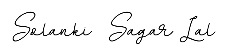 Create your official email sign-off with Solanki  Sagar Lal name in BallpointsItalic-DORy9 style. Crisp, clean, and perfectly legible across all screens. Solanki  Sagar Lal signature style 11 images and pictures png