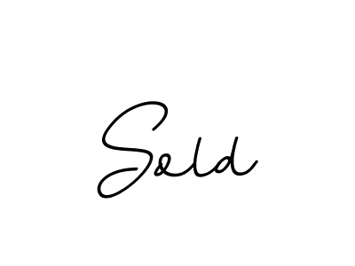 How to make Sold name signature. Use BallpointsItalic-DORy9 style for creating short signs online. This is the latest handwritten sign. Sold signature style 11 images and pictures png