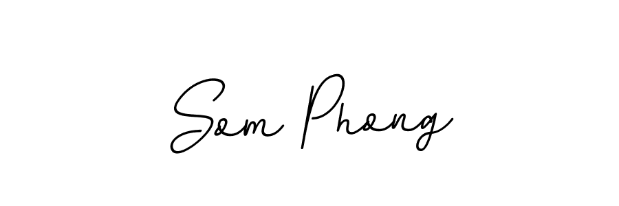 Create a beautiful signature design for name Som Phong. With this signature (BallpointsItalic-DORy9) fonts, you can make a handwritten signature for free. Som Phong signature style 11 images and pictures png