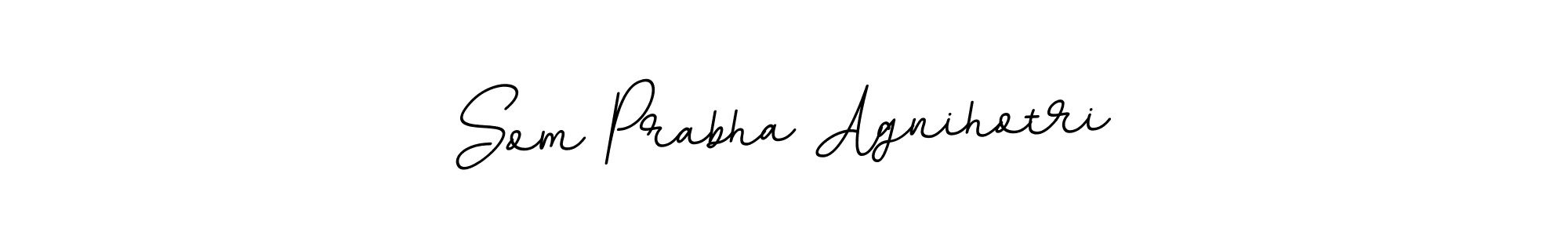 BallpointsItalic-DORy9 is a professional signature style that is perfect for those who want to add a touch of class to their signature. It is also a great choice for those who want to make their signature more unique. Get Som Prabha Agnihotri name to fancy signature for free. Som Prabha Agnihotri signature style 11 images and pictures png