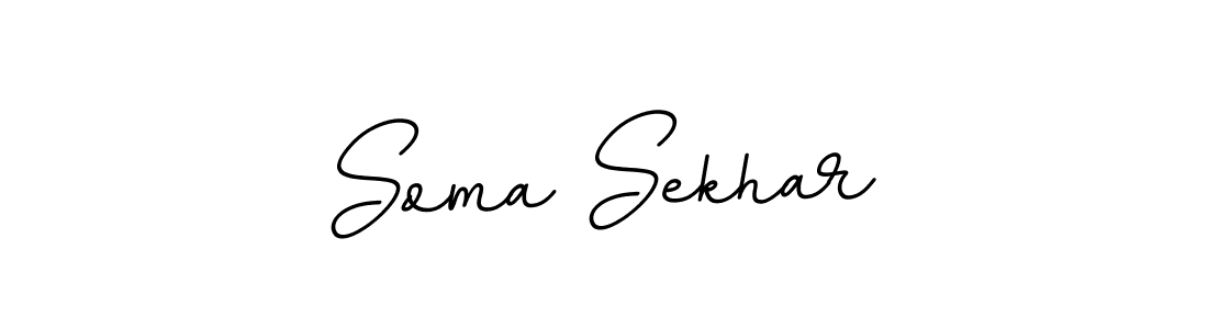 The best way (BallpointsItalic-DORy9) to make a short signature is to pick only two or three words in your name. The name Soma Sekhar include a total of six letters. For converting this name. Soma Sekhar signature style 11 images and pictures png