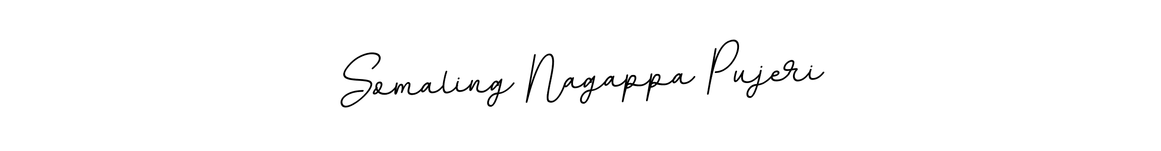 Also we have Somaling Nagappa Pujeri name is the best signature style. Create professional handwritten signature collection using BallpointsItalic-DORy9 autograph style. Somaling Nagappa Pujeri signature style 11 images and pictures png
