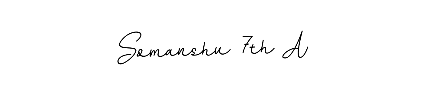 You can use this online signature creator to create a handwritten signature for the name Somanshu 7th A. This is the best online autograph maker. Somanshu 7th A signature style 11 images and pictures png