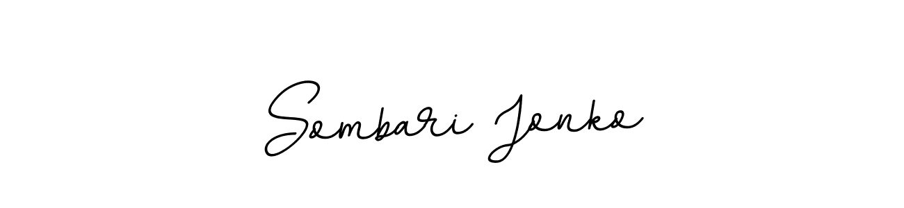 if you are searching for the best signature style for your name Sombari Jonko. so please give up your signature search. here we have designed multiple signature styles  using BallpointsItalic-DORy9. Sombari Jonko signature style 11 images and pictures png