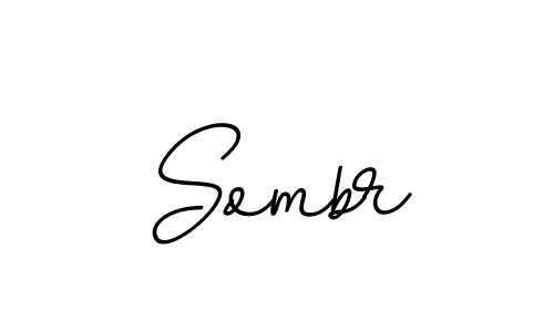 Design your own signature with our free online signature maker. With this signature software, you can create a handwritten (BallpointsItalic-DORy9) signature for name Sombr. Sombr signature style 11 images and pictures png