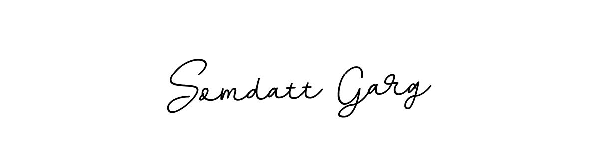 It looks lik you need a new signature style for name Somdatt Garg. Design unique handwritten (BallpointsItalic-DORy9) signature with our free signature maker in just a few clicks. Somdatt Garg signature style 11 images and pictures png