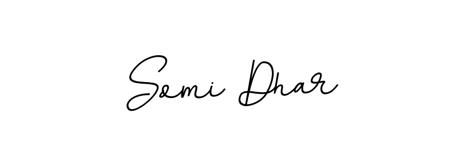 You should practise on your own different ways (BallpointsItalic-DORy9) to write your name (Somi Dhar) in signature. don't let someone else do it for you. Somi Dhar signature style 11 images and pictures png
