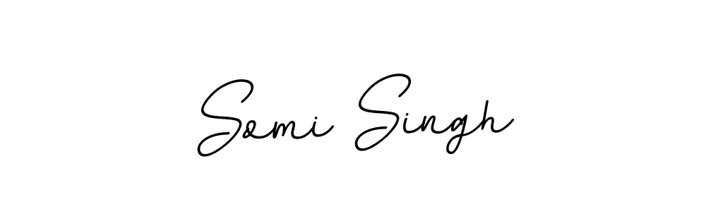 This is the best signature style for the Somi Singh name. Also you like these signature font (BallpointsItalic-DORy9). Mix name signature. Somi Singh signature style 11 images and pictures png