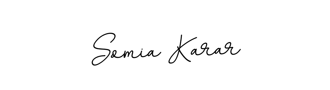Create a beautiful signature design for name Somia Karar. With this signature (BallpointsItalic-DORy9) fonts, you can make a handwritten signature for free. Somia Karar signature style 11 images and pictures png