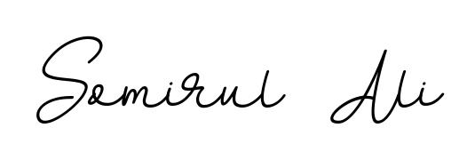 Design your own signature with our free online signature maker. With this signature software, you can create a handwritten (BallpointsItalic-DORy9) signature for name Somirul  Ali. Somirul  Ali signature style 11 images and pictures png