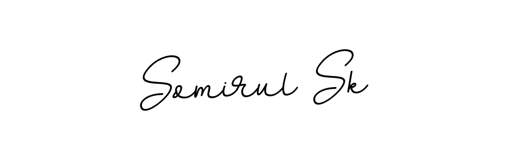 How to make Somirul Sk name signature. Use BallpointsItalic-DORy9 style for creating short signs online. This is the latest handwritten sign. Somirul Sk signature style 11 images and pictures png