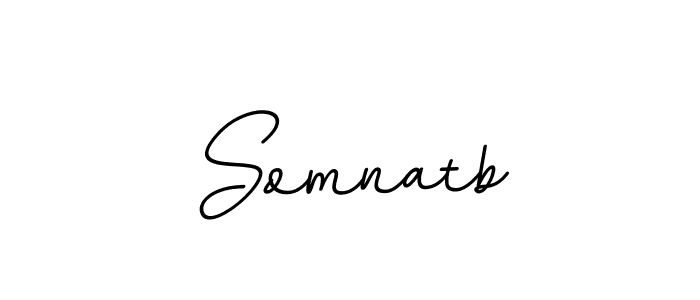Somnatb stylish signature style. Best Handwritten Sign (BallpointsItalic-DORy9) for my name. Handwritten Signature Collection Ideas for my name Somnatb. Somnatb signature style 11 images and pictures png