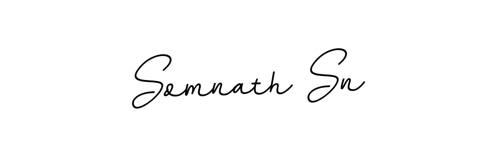Create a beautiful signature design for name Somnath Sn. With this signature (BallpointsItalic-DORy9) fonts, you can make a handwritten signature for free. Somnath Sn signature style 11 images and pictures png