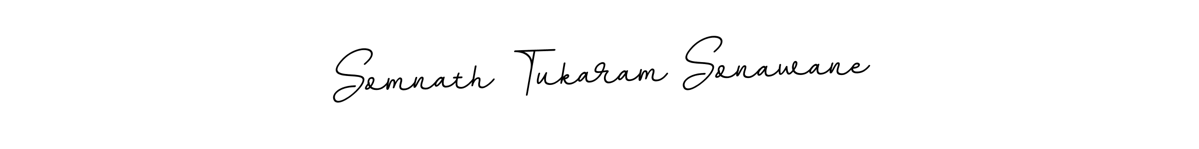Design your own signature with our free online signature maker. With this signature software, you can create a handwritten (BallpointsItalic-DORy9) signature for name Somnath Tukaram Sonawane. Somnath Tukaram Sonawane signature style 11 images and pictures png
