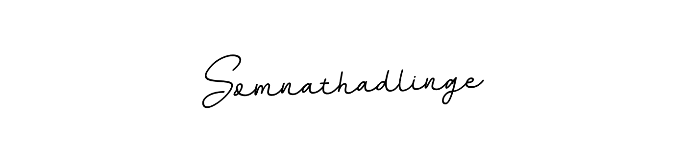It looks lik you need a new signature style for name Somnathadlinge. Design unique handwritten (BallpointsItalic-DORy9) signature with our free signature maker in just a few clicks. Somnathadlinge signature style 11 images and pictures png
