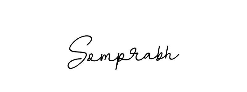 Design your own signature with our free online signature maker. With this signature software, you can create a handwritten (BallpointsItalic-DORy9) signature for name Somprabh. Somprabh signature style 11 images and pictures png