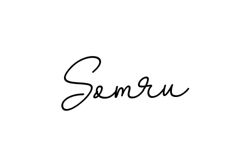 Use a signature maker to create a handwritten signature online. With this signature software, you can design (BallpointsItalic-DORy9) your own signature for name Somru. Somru signature style 11 images and pictures png
