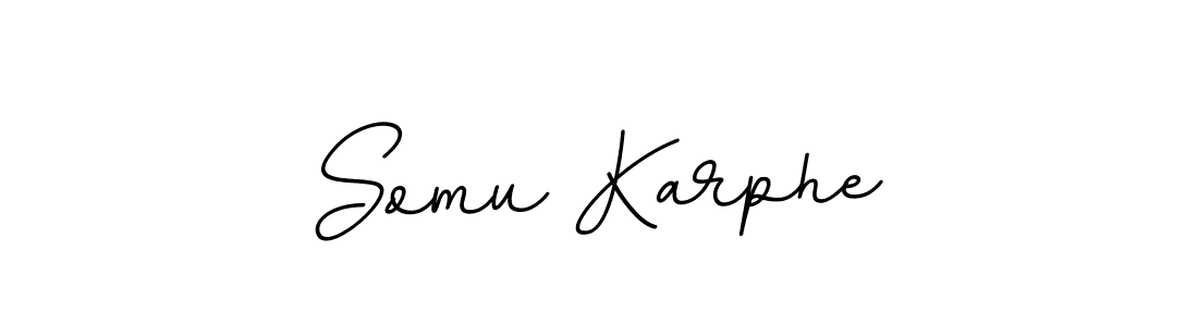 This is the best signature style for the Somu Karphe name. Also you like these signature font (BallpointsItalic-DORy9). Mix name signature. Somu Karphe signature style 11 images and pictures png