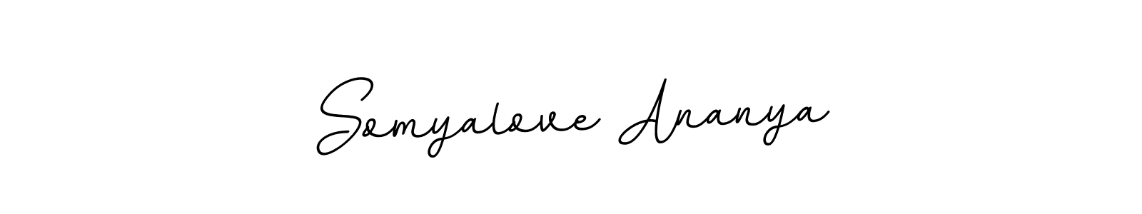 This is the best signature style for the Somyalove Ananya name. Also you like these signature font (BallpointsItalic-DORy9). Mix name signature. Somyalove Ananya signature style 11 images and pictures png