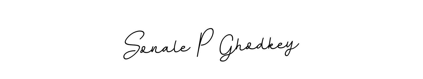 Also we have Sonale P Ghodkey name is the best signature style. Create professional handwritten signature collection using BallpointsItalic-DORy9 autograph style. Sonale P Ghodkey signature style 11 images and pictures png