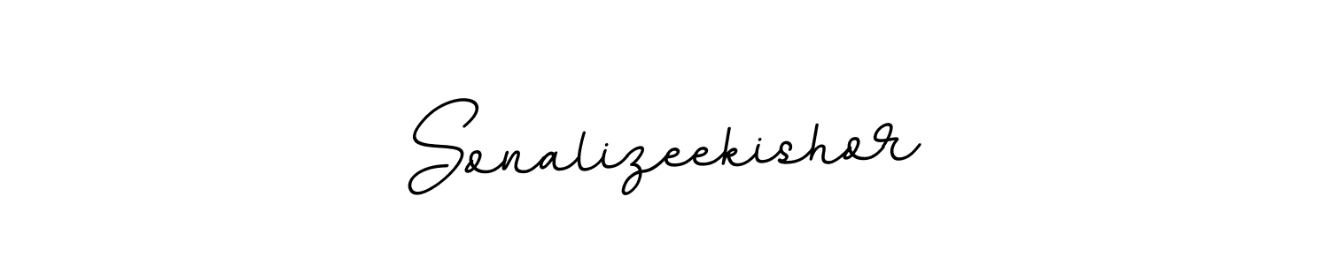 BallpointsItalic-DORy9 is a professional signature style that is perfect for those who want to add a touch of class to their signature. It is also a great choice for those who want to make their signature more unique. Get Sonalizeekishor name to fancy signature for free. Sonalizeekishor signature style 11 images and pictures png