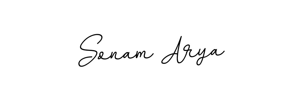 Also we have Sonam Arya name is the best signature style. Create professional handwritten signature collection using BallpointsItalic-DORy9 autograph style. Sonam Arya signature style 11 images and pictures png