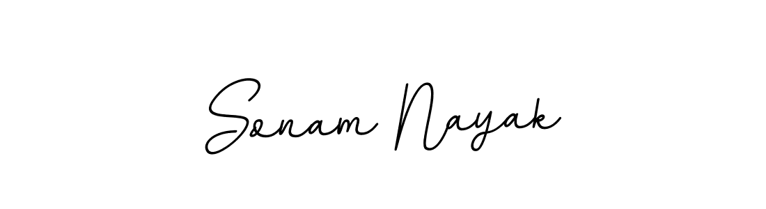 Design your own signature with our free online signature maker. With this signature software, you can create a handwritten (BallpointsItalic-DORy9) signature for name Sonam Nayak. Sonam Nayak signature style 11 images and pictures png