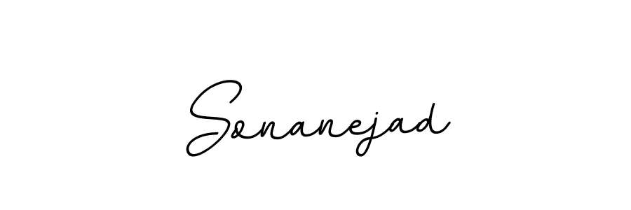 Use a signature maker to create a handwritten signature online. With this signature software, you can design (BallpointsItalic-DORy9) your own signature for name Sonanejad. Sonanejad signature style 11 images and pictures png