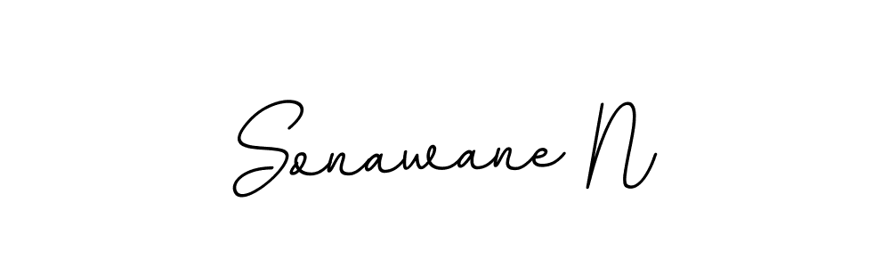 It looks lik you need a new signature style for name Sonawane N. Design unique handwritten (BallpointsItalic-DORy9) signature with our free signature maker in just a few clicks. Sonawane N signature style 11 images and pictures png