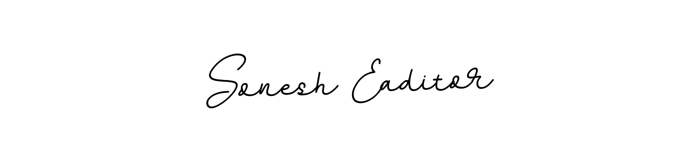 This is the best signature style for the Sonesh Eaditor name. Also you like these signature font (BallpointsItalic-DORy9). Mix name signature. Sonesh Eaditor signature style 11 images and pictures png