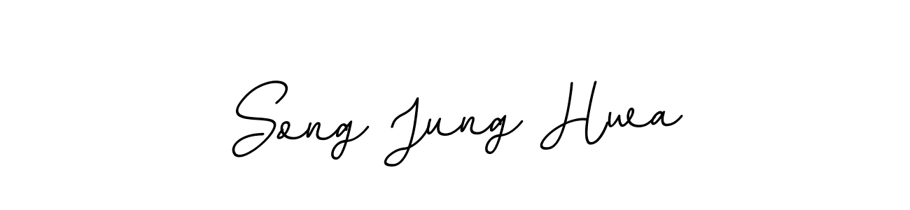 if you are searching for the best signature style for your name Song Jung Hwa. so please give up your signature search. here we have designed multiple signature styles  using BallpointsItalic-DORy9. Song Jung Hwa signature style 11 images and pictures png