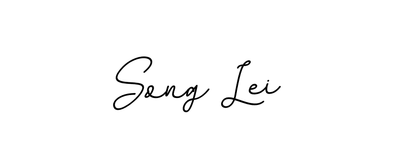 Once you've used our free online signature maker to create your best signature BallpointsItalic-DORy9 style, it's time to enjoy all of the benefits that Song Lei name signing documents. Song Lei signature style 11 images and pictures png