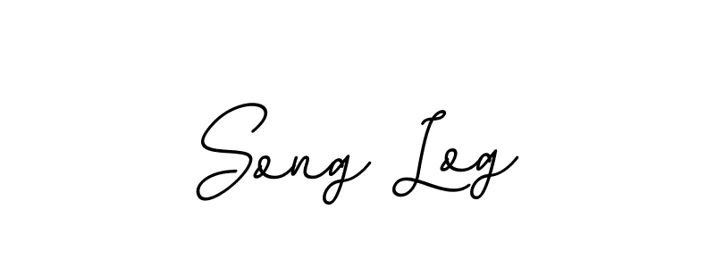Design your own signature with our free online signature maker. With this signature software, you can create a handwritten (BallpointsItalic-DORy9) signature for name Song Log. Song Log signature style 11 images and pictures png