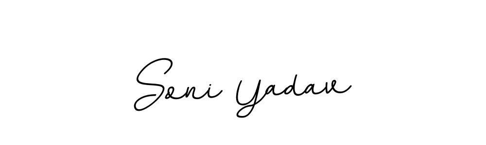 Similarly BallpointsItalic-DORy9 is the best handwritten signature design. Signature creator online .You can use it as an online autograph creator for name Soni Yadav. Soni Yadav signature style 11 images and pictures png