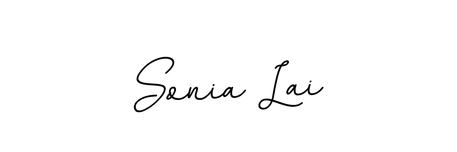 Create a beautiful signature design for name Sonia Lai. With this signature (BallpointsItalic-DORy9) fonts, you can make a handwritten signature for free. Sonia Lai signature style 11 images and pictures png