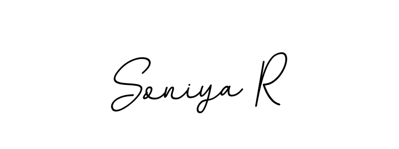 Make a beautiful signature design for name Soniya R. Use this online signature maker to create a handwritten signature for free. Soniya R signature style 11 images and pictures png