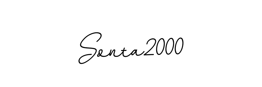 It looks lik you need a new signature style for name Sonta2000. Design unique handwritten (BallpointsItalic-DORy9) signature with our free signature maker in just a few clicks. Sonta2000 signature style 11 images and pictures png