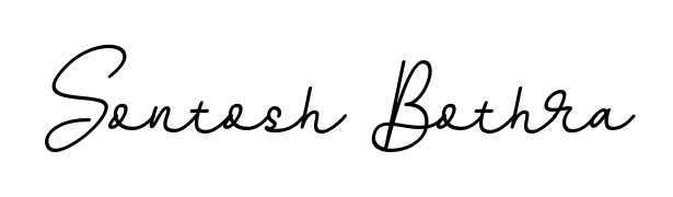Practice writing Sontosh Bothra with the flow of BallpointsItalic-DORy9 lettering. A fantastic source of inspiration for developing your personal signature style. Sontosh Bothra signature style 11 images and pictures png