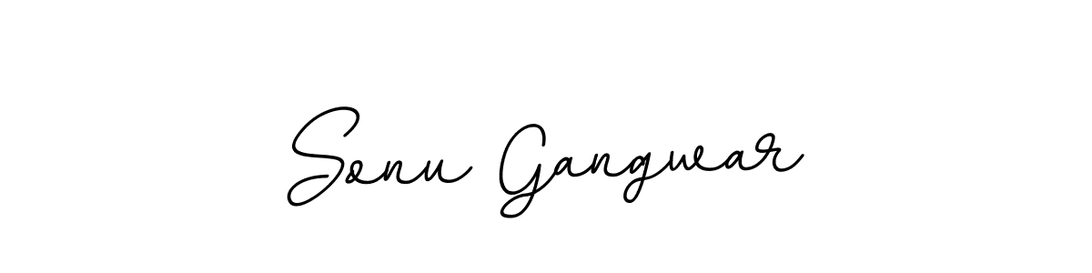 This is the best signature style for the Sonu Gangwar name. Also you like these signature font (BallpointsItalic-DORy9). Mix name signature. Sonu Gangwar signature style 11 images and pictures png