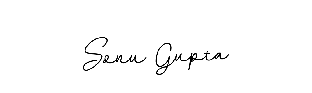 You should practise on your own different ways (BallpointsItalic-DORy9) to write your name (Sonu Gupta) in signature. don't let someone else do it for you. Sonu Gupta signature style 11 images and pictures png