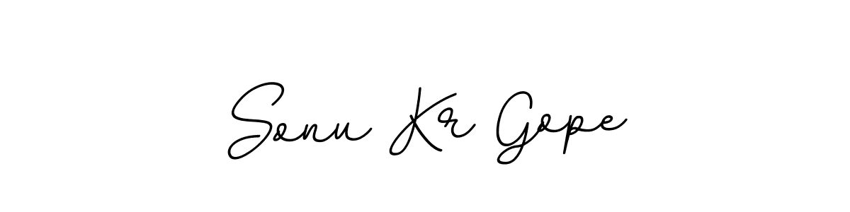if you are searching for the best signature style for your name Sonu Kr Gope. so please give up your signature search. here we have designed multiple signature styles  using BallpointsItalic-DORy9. Sonu Kr Gope signature style 11 images and pictures png