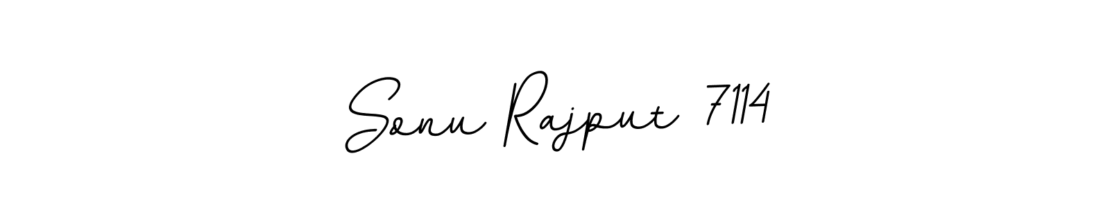 Make a beautiful signature design for name Sonu Rajput 7114. Use this online signature maker to create a handwritten signature for free. Sonu Rajput 7114 signature style 11 images and pictures png