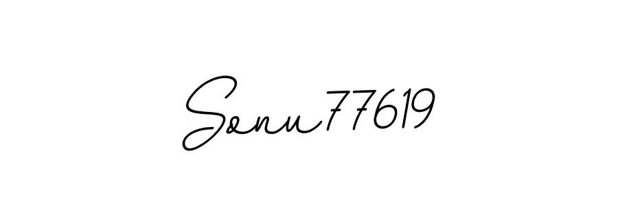 How to Draw Sonu77619 signature style? BallpointsItalic-DORy9 is a latest design signature styles for name Sonu77619. Sonu77619 signature style 11 images and pictures png