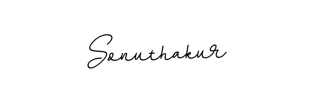 How to make Sonuthakur signature? BallpointsItalic-DORy9 is a professional autograph style. Create handwritten signature for Sonuthakur name. Sonuthakur signature style 11 images and pictures png