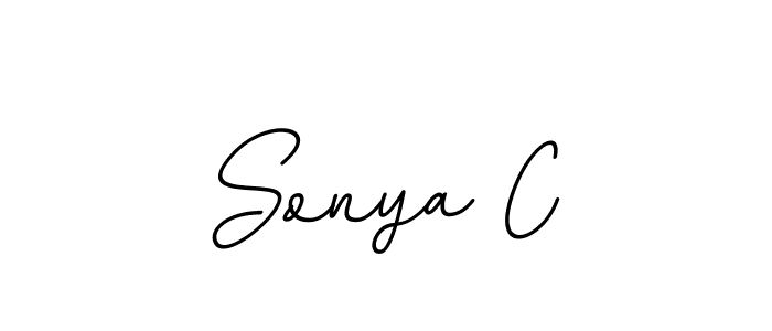 Also You can easily find your signature by using the search form. We will create Sonya C name handwritten signature images for you free of cost using BallpointsItalic-DORy9 sign style. Sonya C signature style 11 images and pictures png